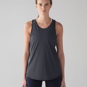 Lululemon Size 4 Sculpt Tank II Blue Tied
